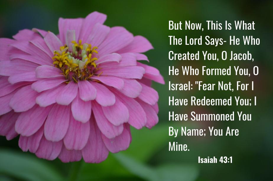 Isaiah 43:1