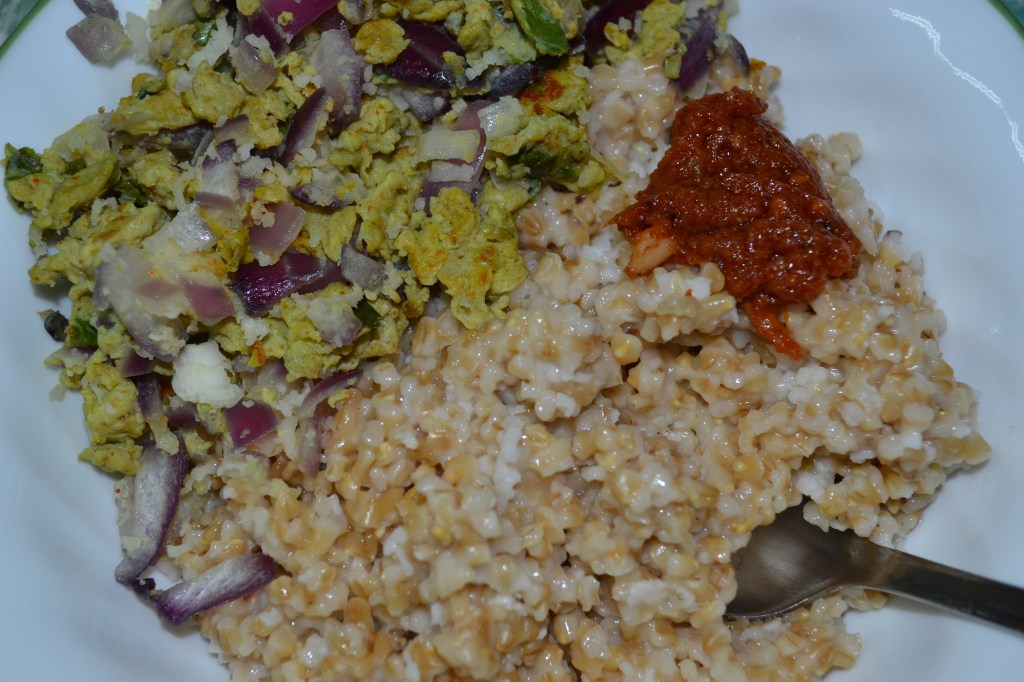 Steel Cut Oats&nbsp;Upma