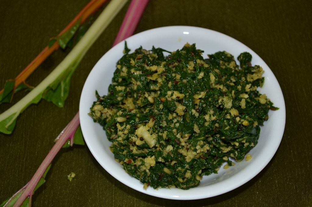 Swiss Chard Poriyal