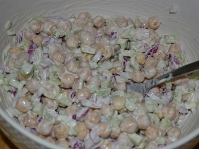 Chickpea (Channa) Salad