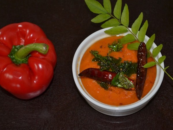 Bell Pepper (Kudamilagai)&nbsp;Chutney