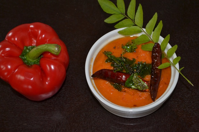 Bell Pepper (Kudamilagai)&nbsp;Chutney