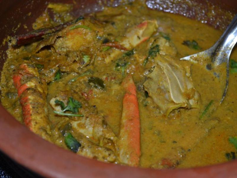 Crab Curry In Chettinad&nbsp;Style