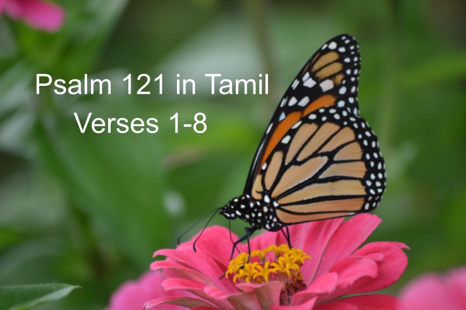 Psalm 121 in&nbsp;Tamil
