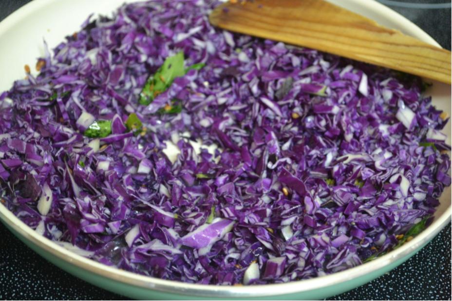 Purple Cabbage Stir-fry