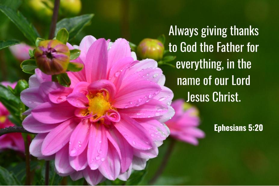 Ephesians 5:20