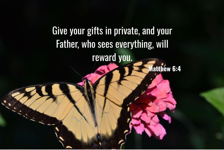 Matthew 6 :4