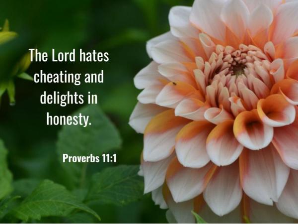 Proverbs 11:1